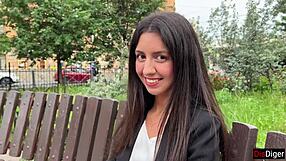 naive business woman tricked at casting, fucked hard for cash