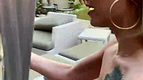 Blonde Teen Kiara Cole Caught in Public Sex After Break-In POV