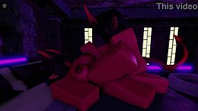 Ever Tried a Wild Night with My Demon Girlfriend on Valentine’s Day in Roblox?