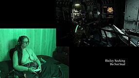 Look At My Big Tits While I Play Naked Deadspace Part 9