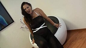 Blonde German Milf Jerks Her Wet Vagina With Dirty Talk!