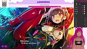 Petite Vtuber Lewdneko's sensual experience with Dohna Dohna Part 23