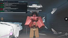 Porn in Roblox game with various positions