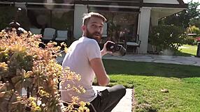 VR big cock lovers enjoy outdoor sex with Lily Lou
