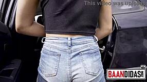 beautiful peruvian girl sasha pink caught with pink hair