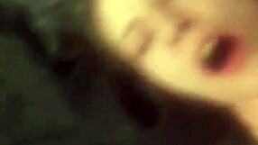 Milf moans during choking deepthroat pov with cum