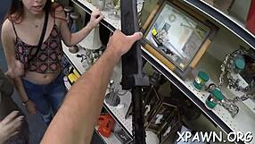 Sexy little 18+ dilettante fucks with blowjob and rough pussy seduction