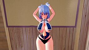 titty fuck with big tits and ass pov