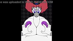 Trixie the Clown Bangs Monster Cock!