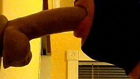 Is That Gay Guy Deepthroating A Dildo?