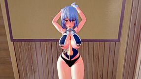 titty fuck with big tits and ass pov