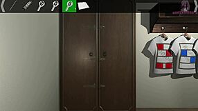 Escaping the lustful doll room, huge boobs get wild in intense hentai action