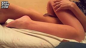 stepsister enjoys rough sex and masturbation