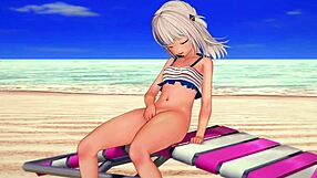 Gawr gura is getting fucked hard on the beach