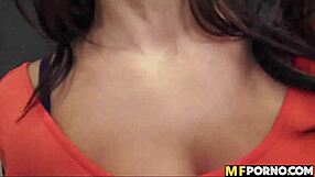 Two Wild Lesbians Finally Take a Hard Cock in Intense POV Action with Latina Teen.