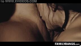 I watched my roller sis charm an amateur teen in the sanitary.