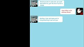 ruby and glinda in a surprising futanari hentai encounter from rwby