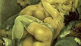 vintage erotic illustrations bring back classic sensual vibes in anime style