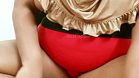 delhi chubby girl in traditional setting