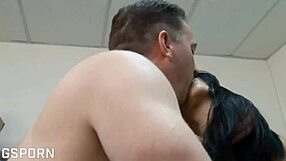 Hot Latina Girl With Hairy Pussy Is Fucking In The Office