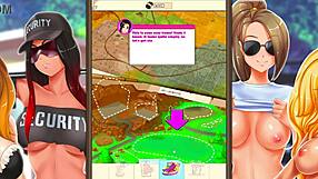 i masturbate to my girlfriend's big tits and ass in hot business game