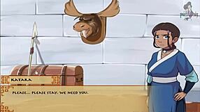 Avatar hentai trainer with rough sex scenes