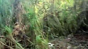 This hetero black stud takes a walk in the bush behind school and finds a horny young guy eager for his cock. He fucks his tight ass and shoots his load in his mouth