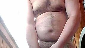 Gay russian man masturbates and eats fresh sperm!