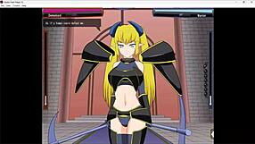 Commented gameplay of the new porn game with anime-style demoness.