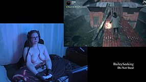 नेकेड एलन वेक प्ले थ्रू पार्ट 5 बिग नेचरल टिट्स के साथ