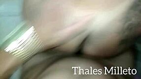 i meet my bbw friend at the party bathroom