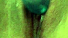 A teen 18+ explores her wet pussy with toys and dildo, leading to cum