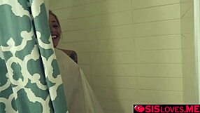 Stepbro just wreckin’ Holly Hendrix tight pussy real hard!