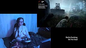 नेकेड एलन वेक प्ले थ्रू पार्ट 5 बिग नेचरल टिट्स के साथ