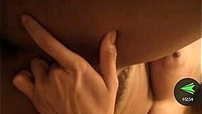 Hot chestnut-haired girl pleases herself for me.