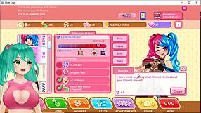 Cute anime girl vtuber plays crush crush uncensored