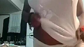 brazilian bbw does a fun teaser on webcam for the third time.