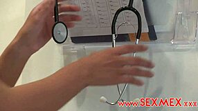 in the hospital, hot latina yurizan beltran and british blonde anna lovato engage in passionate fucking