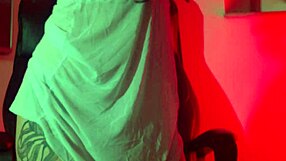 sneaky bride teases you with boobs in lingerie