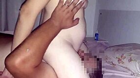 Hot wife's erotic solo with vaginal rubbing and facial finish