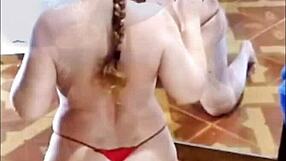 Slut Undresses And Rips Clothes For POV Assfucking Compilation!