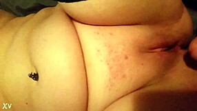 hot redhead eagerly receives a cumshot in her mouth