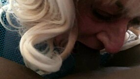 Tiffany Sucks Monster Big Black Cock In POV