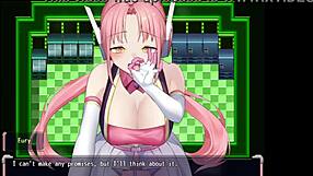 Eury explores toys and bondage in anime sex scene part 2