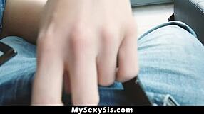 Stepsis Chloe Lane Gets Pussy Licked by Stepbro After Blowjob Scare