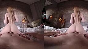 Blowjob in Dark Room VR with Big Tits