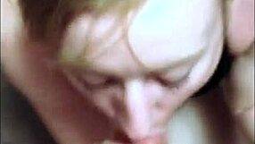 Amateur Blonde Girlfriend Gives Blowjob to Friend's Big Monster Cock, Receiving Homemade Cumshot.