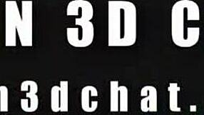 Feeling intense pleasure in overwatch 3d sex scene with pussy fucking.