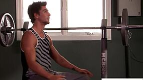 Straight guy becomes gay after giving a blow job at the gym