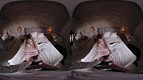 Blowjob in Dark Room VR with Big Tits